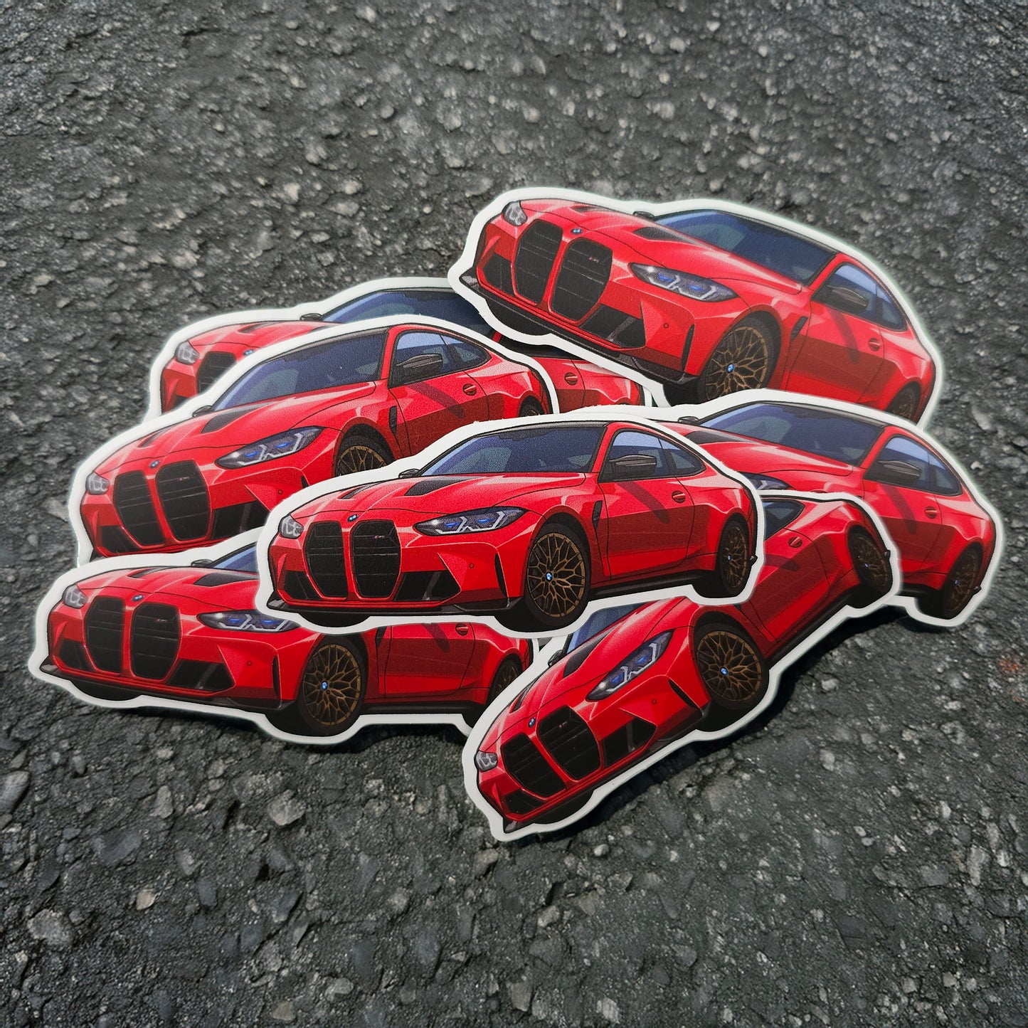Cartoon Car Stickers
