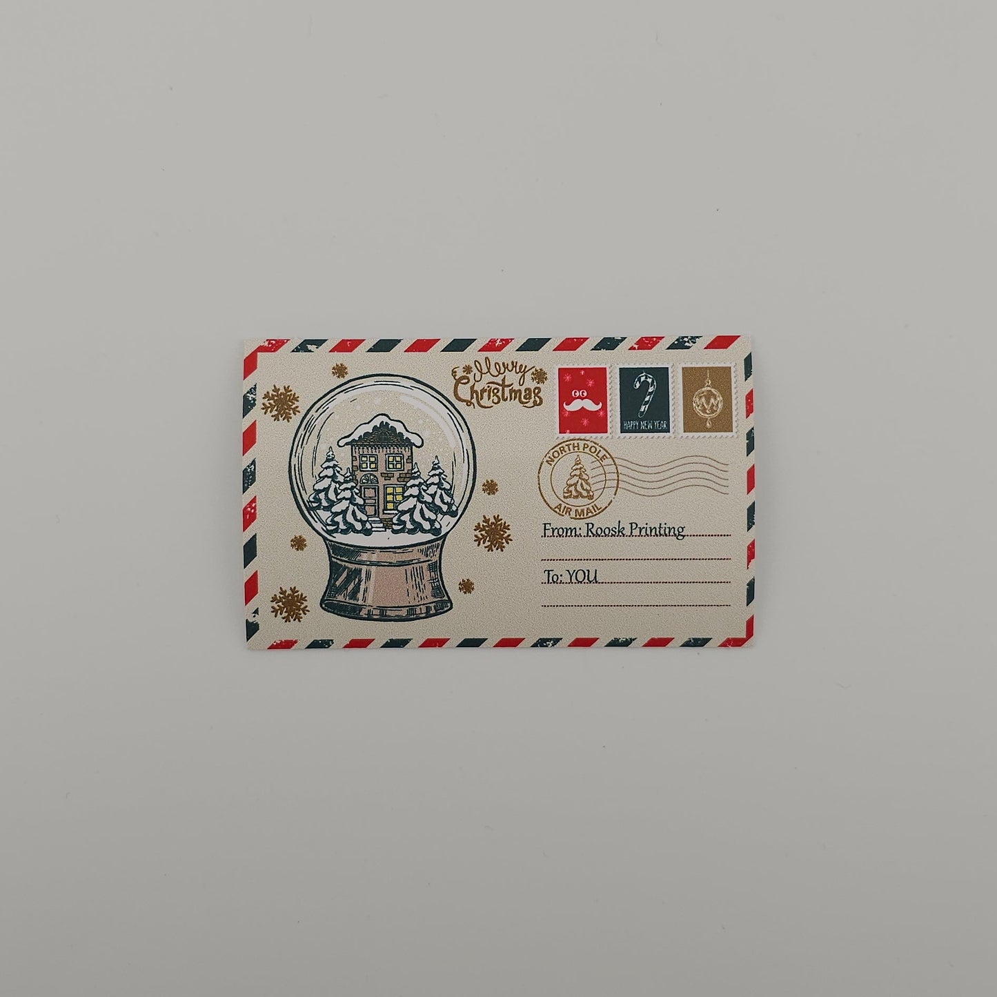 Rectangle-Cut Stickers