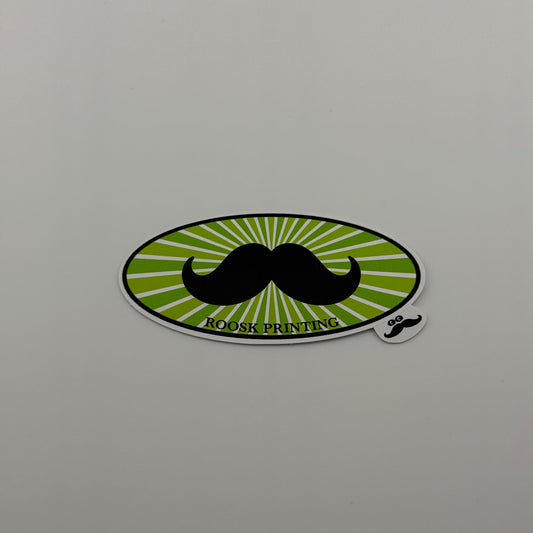 Oval-Cut Stickers