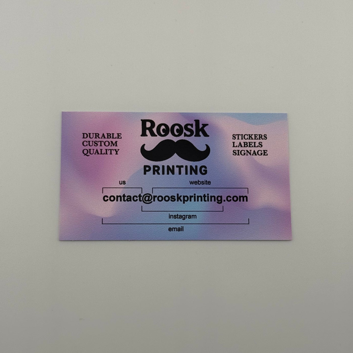Rectangle-Cut Stickers