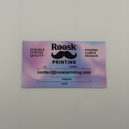 Rectangle-Cut Stickers