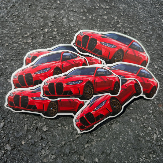 Cartoon Car Stickers